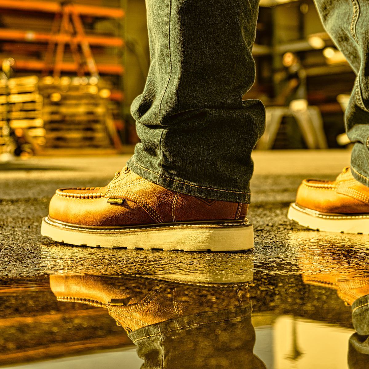 Moccasin toe sale