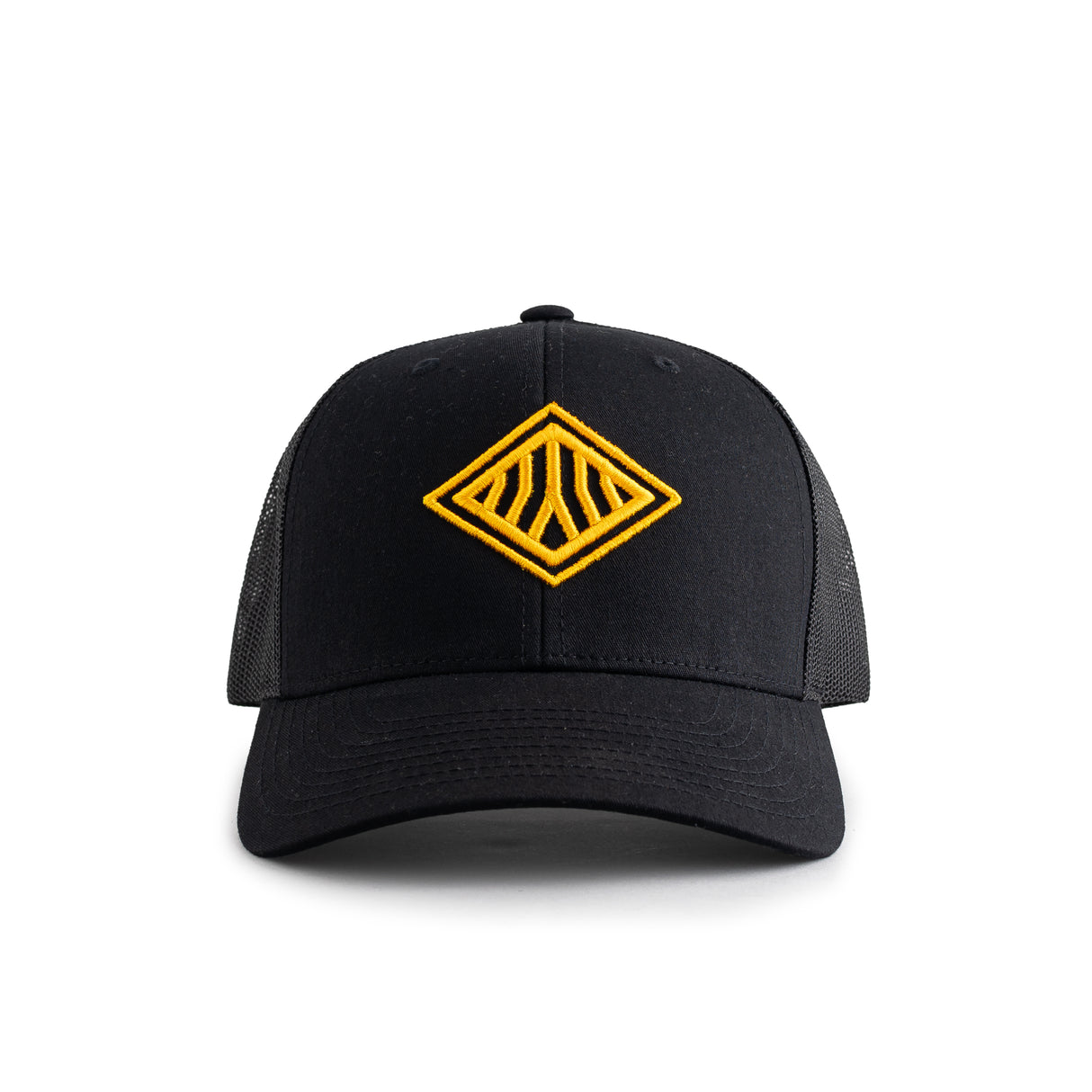 Gorra Trucker - Negro Amarillo