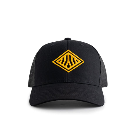 Gorra Trucker - Negro Amarillo